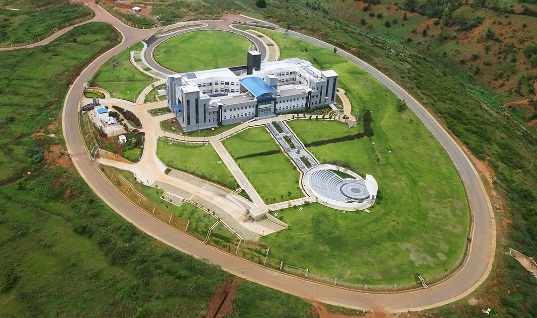 Aerial view of CMU-Africa