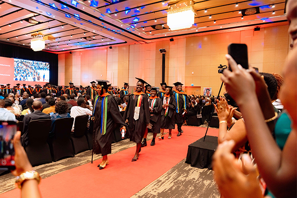 Graduates progress in