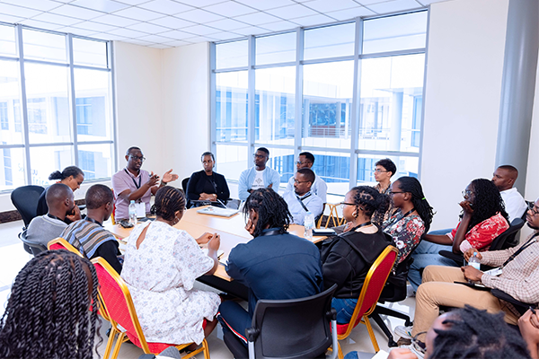 Group of people at a table